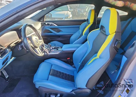 2022 BMW M4 Competition из США, поврежденный, VIN WBS43AZ05NCH96232